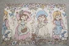 Sarah Kay Vintage Pillowcase 1970s/ 1980s Double Sided Design