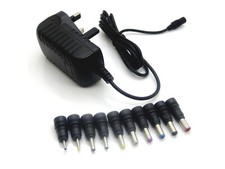 9v FOR Bush pdvd312 portable dvd player Uk mains power supply cable plug charger