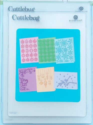 Cuttlebug embossing folders - embossing,