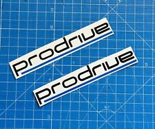 Subaru 555 PRODRIVE  Black / Blue X2 150mm Stickers DECALS WRX WRC  STI  IMPREZA