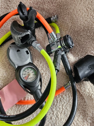 Scuba diving equipment pre - equipment,