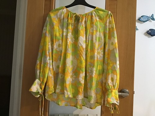 Antik batik top - /36, floral