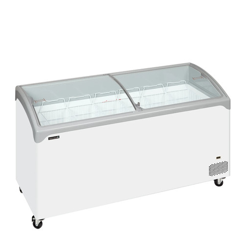Big curved lid display - big, shop