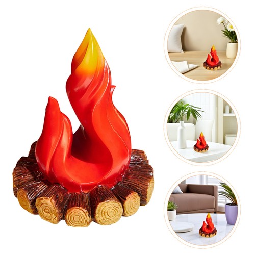 Led firewood log design lamp - ,