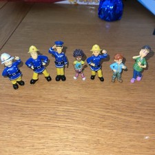 Set of 7 Fireman Sam action