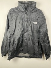 The North Face Men’s (m) Hyvent Waterproof Jacket Black Slight Tear Back R/arm