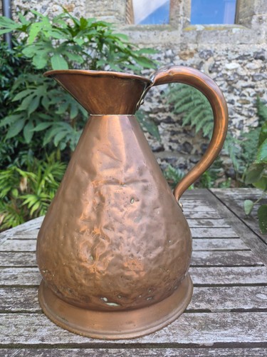 Antique gallon copper ale - 1,