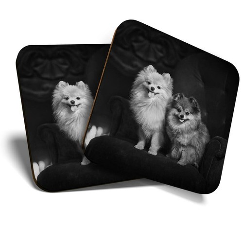 Coasters cute - x, (bw)