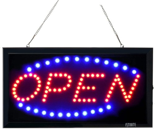 Fitnate led open sign - led,