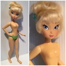 DISNEY PARKS TINKER BELL DOLL Princess Collection NUDE 11” Peter Pan
