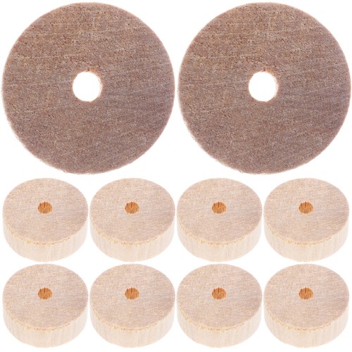 10pcs small wooden car wheels - small,