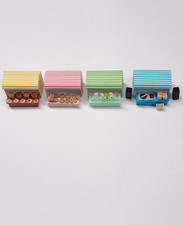 N gauge market stalls x4