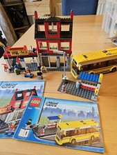 LEGO City 7641 Corner Bus Pizzeria Bike Shop Building Set