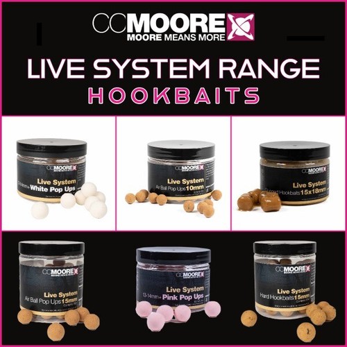 Moore live system hookbaits - cc,