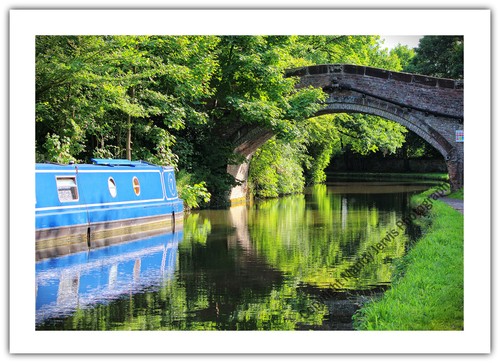 Canal narrow boat waterways - canal,