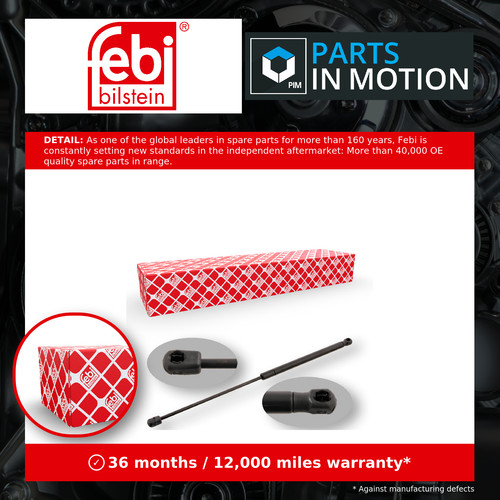Boot gas strut fits - boot,