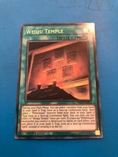 YUGIOH Ultra Rare Wedju Temple