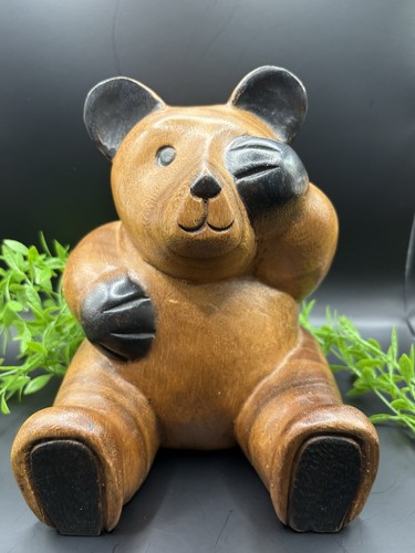 Vintage hand carved wooden - vintage,