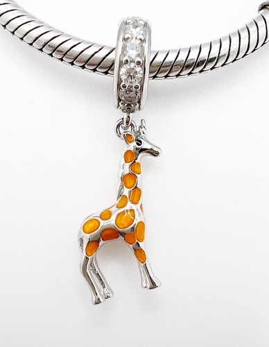 Giraffe dangle charm - dangle, animal