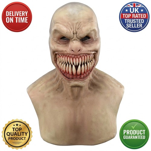 Halloween scary full head - halloween,