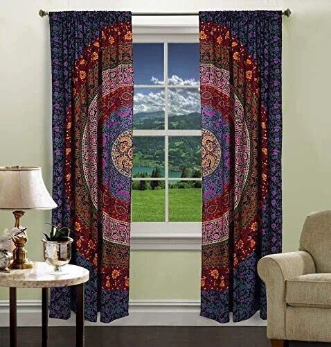 Indian mandala tapestry hippie - indian,