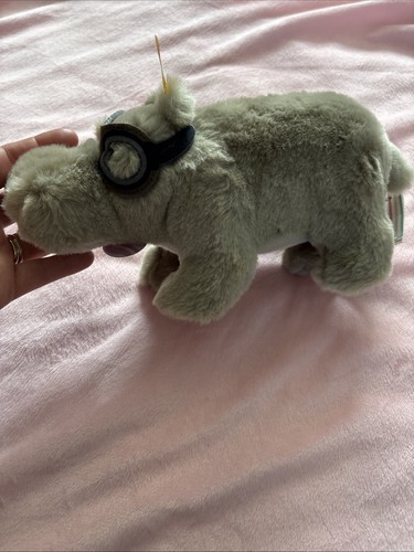 Steiff hippo teddy plush - steiff,