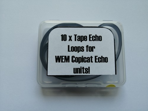 Crazycaps tape echo loops - 10,