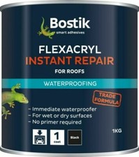 Bostik Flexacryl Instant Waterproof Compound 1kg Black [30811960]