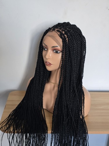 Twisting braided wigs - twisting,