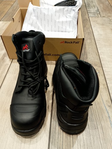Rock fall safety boots - fall,