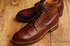 Viberg Brown Leather Derby
