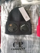 C.P. Company Black Beanie Two