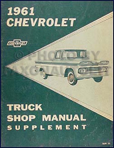 1961 chevrolet truck - truck, shop