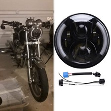 7'' Motorbike LED Headlight For Yamaha XJ XS 250 400 600 650 750 850 1100 Virago