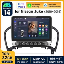 For Nissan Juke 2010-2018 Android 14 Car Stereo GPS Radio Headunit Apple Carplay