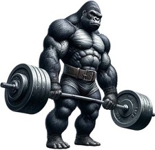 Heavy Weightlifting Gorilla