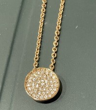 DYRBERG KERN - DANISH- ROSE PLATED AND SWAROVSKI CRYSTALS -RRP £59 NEW !