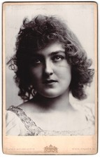 Photograph Adele, Vienna, young actress with lascivious gaze 