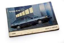 ORIGINAL OWNERS MANUAL VEHICLE