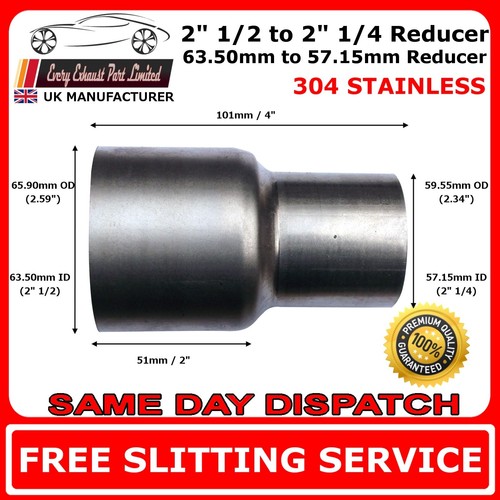 5mm 15mm stainless - 63.5mm,