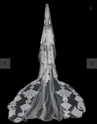 Designer wedding veil - designer, by