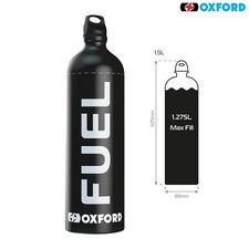 Oxford Motorcycle Motorbike Fuel Flask Petrol Carrier Bottle 1.5L (OX834)