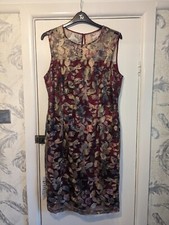 bnwt gina bacconi red and gold