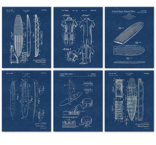 Classic surfboard patent - surfboard,
