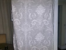 laura ashley josette dove grey pair of curtains 88 ins wide x 90 inches long