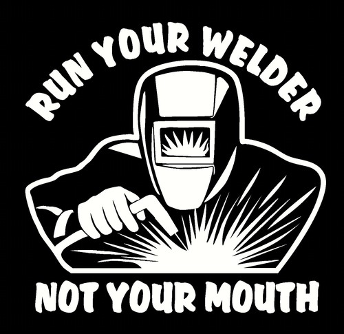 Run your welder novelty - welder,