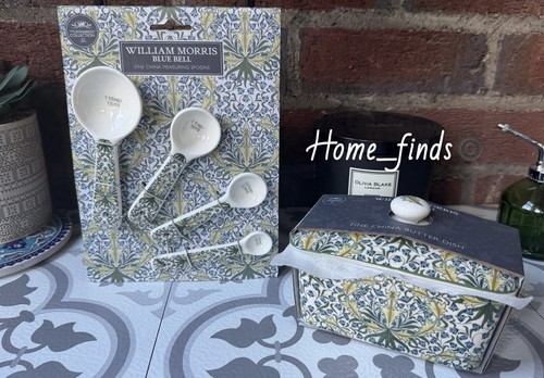 William morris blue - blue, fine