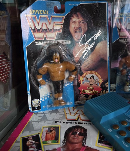 Wwf hasbro samu series - series, mint