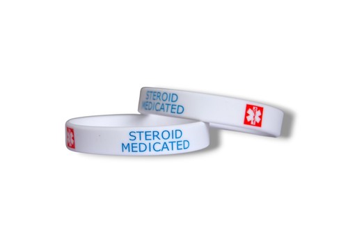 Steroid medical alert - 2x,