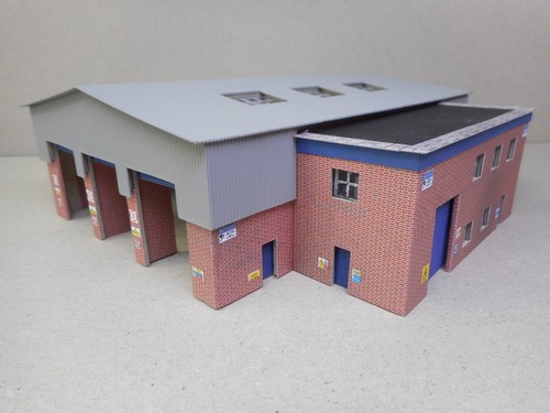 Gauge locomotive shed model - locomotive,